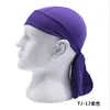 Durag Chapeaux Head Wrap Skull Cap Extérieur Équitation Pirate Bonnet Moto Doo Do Rag Sport Bandana Bandeau Chapeau