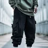 Pantalones para hombres Jóvenes Moda Hebilla Diseño Hombres Jogger Sweetpant Wear Resistente Cargo Color Sólido Para Citas