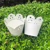 D10XH10CM White Vase Mini flower planter for Wedding Table centrepieces Home Decor Hollowed Design Whole4142400