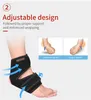 Merk Voetbal Enkel Ondersteuning Basketbal Enkels Beschermende Brace Compressie Nylon Strap Riem Ankl Protector