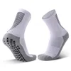 Män Kvinnor Vuxen Sport Fotboll Strumpor Anti-Slip Stripe Yoga Basket Running Cykel Atletisk Gym Andas Kompression Sock