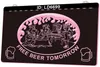 Schild LD6699 Free Beer Tomorrow Bar Grill 3D-Gravur LED-Lichtschild Großhandel Einzelhandel