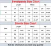 Mens Hiphop Sweatpants Shorts Meninos Na Moda Streetwear Calças Casuais Ativos Correndo Trackpants Todo Outono Verão Shorts 6 Style321P