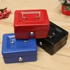 Storage Boxes & Bins Promotion! Lockable Cash Coin Money Safe Security Box Holder Suitcase With Lock Key 6 Compartment Tray