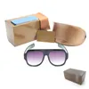 Hochwertige Damen-Sonnenbrille, luxuriöse Herren-Sonnenbrille 0255, UV-Schutz, Herren-Designer-Brille, Farbverlauf, Metallscharnier, modische Damenbrille mit Originalverpackung