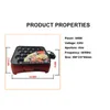 220V bläckfisk bolltillverkare takoyaki bakning panel elektrisk taiyaki maskin chibi maruko bakmaskin 800W6993220