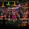 お祝いハロウィーンの帽子ハロウズデコレーションプロップスLEDストリングライト輝く魔女の帽子シーンレイアウトパーティー用品魔術師のソーサレスシャパーウィザードキャップ