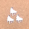 109pcs Antique Silver Bronze Plated grand piano Charms Pendant DIY Necklace Bracelet Bangle Findings 21*16mm