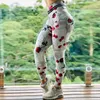 3D Printed Yoga Pants Women Push Up Professional Running Sport Pants Fitness Gym Leggings Tight Trouser Pencil Leggins 210929