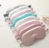 아이 덮개 모방 실크 슬립 아이 마스크 잠자는 패딩 그늘 패치 Eyemask 눈가리개 여성 남성 여행 휴식 휴식 DHL