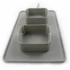 Vattentät Pet Bowl Mat Protabel Utomhus Silikon Husdjur Drickskålar Kattmatning Placemat Easy Wash Dog Product