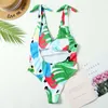 Plunge kąpielowy kostium kąpielowy samice strój kąpielowy wysokiej nogi cięcia stroje kąpielowe kobiety backless monokini trikini pływanie maillot de bain 210520