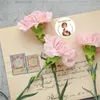 500pcs 1.5inch Happy Mother's Day Sticker Round Gifts Decoration Label Sweet Floral Designs For Mom Gift Wrap Tags