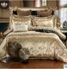 Luksusowe kołdry zestawy projektantów łóżko 3PCS Zestaw pościeli domowych Jacquard Duvet Bed Arkusz Twin Single Queen King Size Zestawy łóżka łóżka