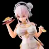 Serie di ristoranti di figura Anmie da 18 cm Super China Dress Ver.Figura anime sexy Super O vestito mandarino PVC Action Figure Toys H11249343060