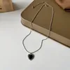 Современные ювелирные изделия сердца кулон ожерелья 2021 новый дизайн старинные темпераментные цепные ожерелье для женщин подарки