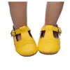 Sandalet Çocuklar 2022 Toddler Bebek Kız Katı Renk Sevimli İlk Yürüyüş Toka Kayışı Rahat Ayakkabılar Bebes Sandalias Para Ninas # 40