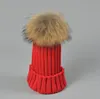 Czapka / SKL Czapki Kapelusze, Szaliki Rękawiczki Moda Moda AessorsDesigner Damska Krój Boszony z prawdziwym Raoon Dog Hair Ball Dzieci Fancy Pla