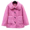 veste femme fuchsia