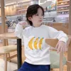 Solid Sweatshirt voor kinderen voor jongens katoen Kids Herfst Spring Hoodies Baby Meisjes Kleding Zweet Shirt Tieners Retail Tops