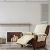 Stoelhoezen Recliner Cover Super Soft Plush Fabric Cushion voor woonkamer fluwelen meubels lederen beschermer 276s