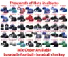 Nyaste Partihandel Baseball Sport Team Snapback Hats Alla Fotboll Pom Poms Vinter Stickade Cap Justerbara Sport Visorer Hip-Hop Flex Caps Monterad hatt Mer än 1000+