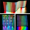 WS2812B RGB 5050 SMD Flexibla moduler 8x8 16x16 8x32 Pixel Panel Matrix Screen WS2812 IC LED -modul individuellt adresserbar DC5V267O