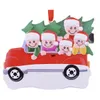 Merry Christmas Tree Decorations Cars 2~5 Heads Indoor Decor Resin Ornaments CO008