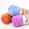 1 PC 100g Crochet Fil Pour Tricoter Lait Coton Tricot Fil Doux Chaud Velours Laine ligne À La Main Couture Tapis Y211129
