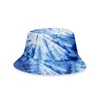 Kravat Boya Kova Şapka Erkekler Kadınlar Güneş Şapkalar Fisher Balıkçı Kap Yaz Erkek Visor Caps Degrade Düz Üst Sunhat Yetişkin Moda Açık Plaj Sunhats Toptan