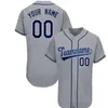 Maillot de baseball personnalisé pour hommes entièrement cousu tous les numéros de nom et noms d'équipe, pls personnalisés ajouter des remarques dans l'ordre S-3XL 020