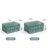 Förvaringspåsar Plast Folding Container Korg Crate Box Stack Fällbar Organiserare Kuvert Förpackning MaandVrand Tasje Saszetka