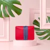 Borsa cosmetica in pelle in bundle con piccola borsa portatile per articoli in stile europeo e americano, borse veloci