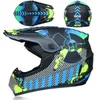 Casques de moto Casque Envoyer 3 pièces Cadeau Vélo tout-terrain Descente AM DH Cross Unisexe