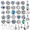 100% 925 Sterling Silver Pandora Beads Charms Jewelry Fits European Style Bracelets & Necklace women gift ale 790028C01