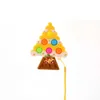 Tiktok Weihnachtsbaum-Form-Schlüsselanhänger, sensorisches Fidget-Pop-Bubble-Popper, Push-Popper, Stressabbau-Ball, Schlüsselanhänger, Dekompressionsspielzeug, G69GI3E