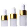 Mini Glass Subpackage Dropper Bottle Empty Frosting Containers Transparent 1ml 2ml 3ml Cosmetic Jars Outdoors RRA10357