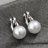 S2246 Fashion Jewelry Faux Pearl Ear Clip Earcuff Earring Simple Earclip Earrings