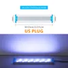 Aquarium LED Light Super Slim Fish Tank Aquatic Plant Grow Lighting Waterproof Bright Clip Lamp Blue LED 18-58cm for Fish Tank