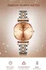 Hannah Martin Whole Rose Gold Montre-Bracelet pour femme Mode Quartz Montres Luxe Classic Design Femelle Montres-bracelets imperméables