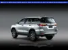 Auto częściowe światła tylne dla Toyota Fortuner 20 17-20 22 tylne światła LED DRL Runging Light Fog Dynamiczna lampa sygnałowa