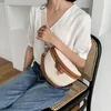 PU Skórzane Torby Torby Wysokiej Jakości Przenośny Satchel Dla Kobiet 2021 Zipper Ramska Messenger Lady Chest Crossbody