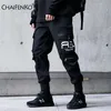 CHAIFENKO Pantaloni cargo Hip Hop Uomo Moda Harajuku Harem Pant Nero Streetwear Jogging Pantaloni sportivi Multi-tasca Pantaloni casual da uomo 211201