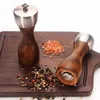 Wood Salt and Pepper Grinder - Wooden Mills, Gourmet Precision Mechanisms Premium Sea & Peppercorns 210712