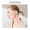 Enfashion Boho Conch 체인 목걸이 여성 골드 컬러 성명 진주 목걸이의 자연 어머니 스테인레스 스틸 쥬얼리 P193025