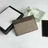 Klassiska män Kvinnor Kreditkort Hållare Mode Mini Small Plånbok Handy Slim Bank Hållare Unisex Key Pouch Coin Purse