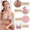 SEXYWG maternité allaitement soutiens-gorge doux sans fil soutien-gorge femmes enceintes dentelle garniture grande taille allaitement soutien-gorge maille respirant coton Y0925