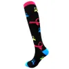 300pcllot 28 Kolory Women Men Men Compression Sockins Nylon Sports Sock 1520 mmhg do biegania w locie