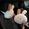 Seat Cushions Car Headrest Neck Pillow Lumbar Support Cushion Creative Cute Comfortable Driving Gift