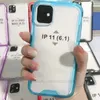 明確な耐震性のケースのためのiPhone 13 12 Mini Phone13 11 Pro Max XS XR x 8 7 6 Plus 2021透明アクリルハードPC +ソフトTPUハイブリッドヒット